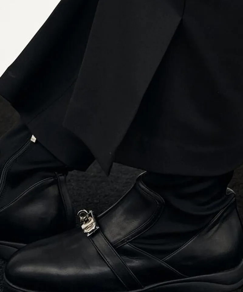 [Warehouse Sale] Anell Golf Low Span Golf Boots - Black