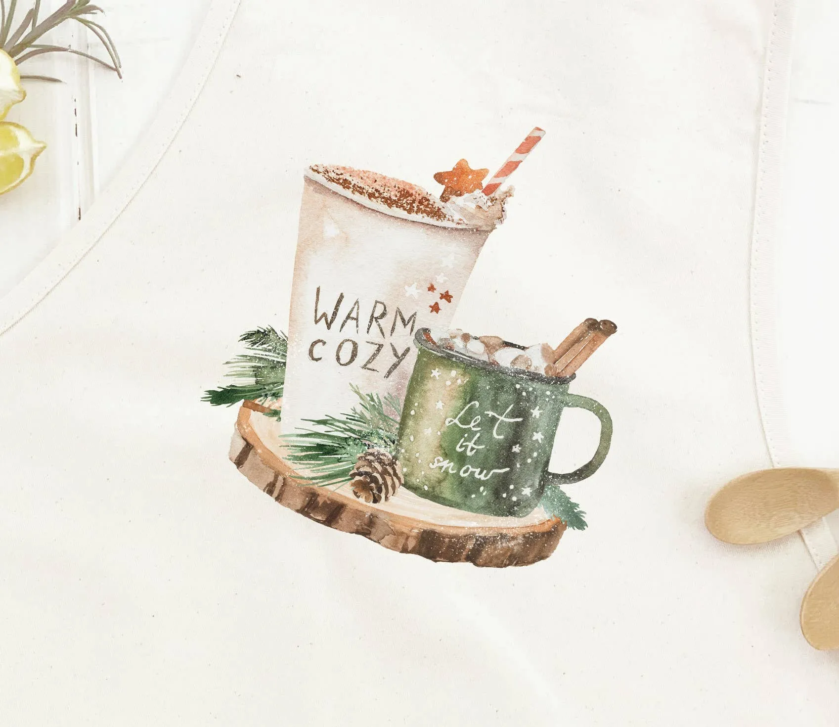 Warm Drinks - Women's Apron