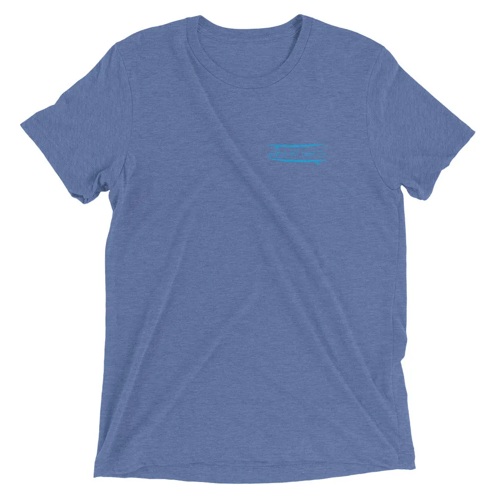Watch Hill Surf Co. 'Parallel Boards' Unisex Short sleeve t-shirt (Cyan)