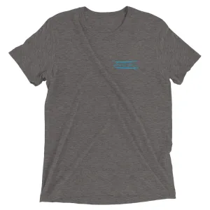Watch Hill Surf Co. 'Parallel Boards' Unisex Short sleeve t-shirt (Cyan)