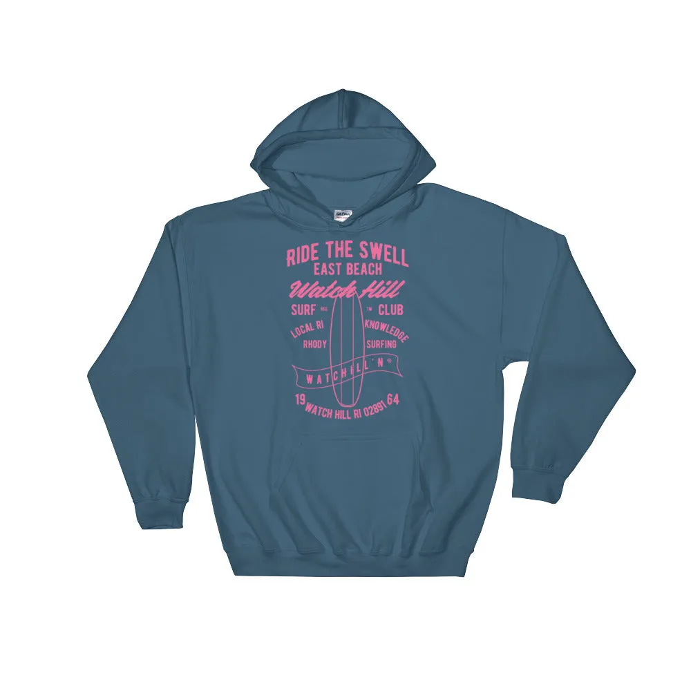 Watchill'n 'Ride the Swell' - Hoodie (Pink)