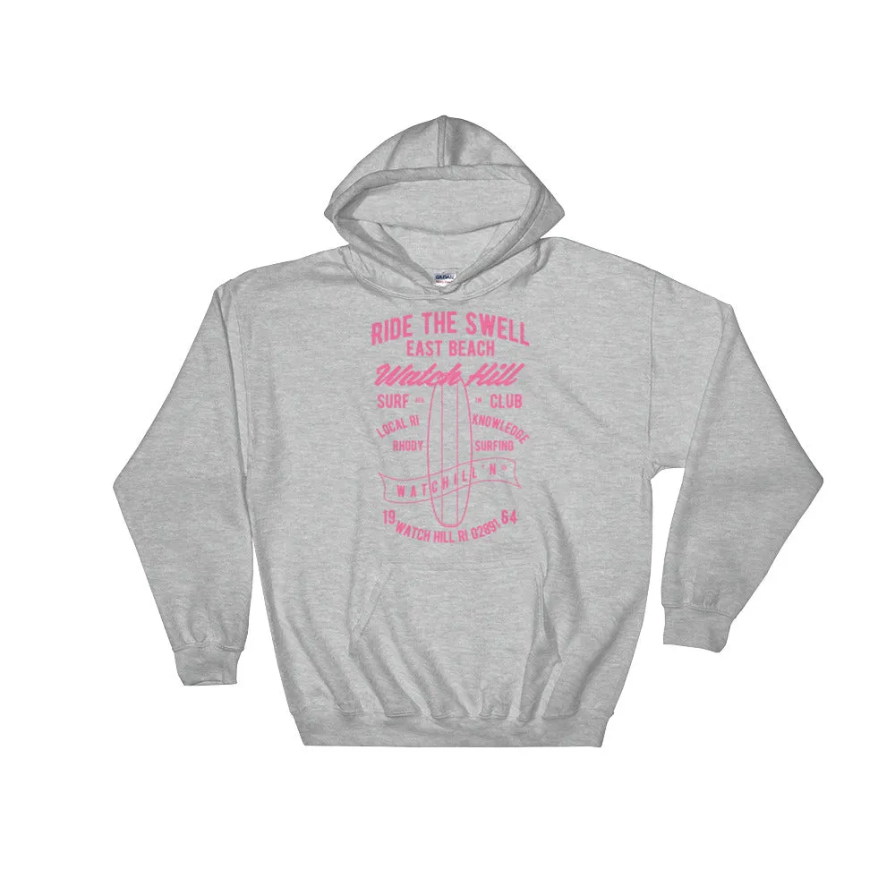 Watchill'n 'Ride the Swell' - Hoodie (Pink)