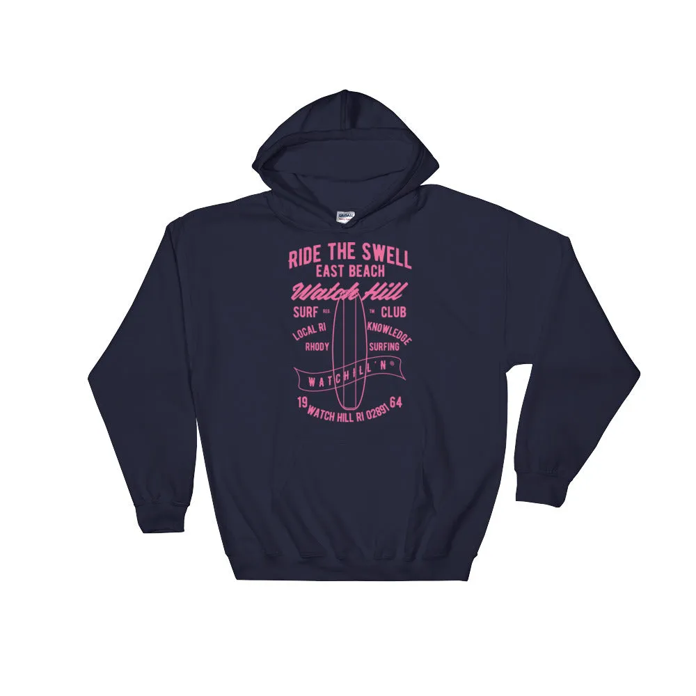 Watchill'n 'Ride the Swell' - Hoodie (Pink)