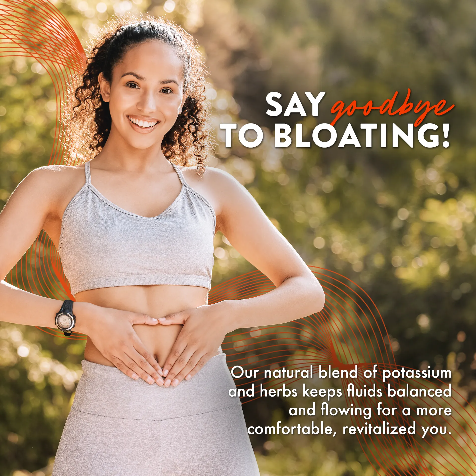 Water-Away | Natural Support for Bloating & Fluid Balance for Reduced Swelling | Supports Urinary Health - 60 Tablets