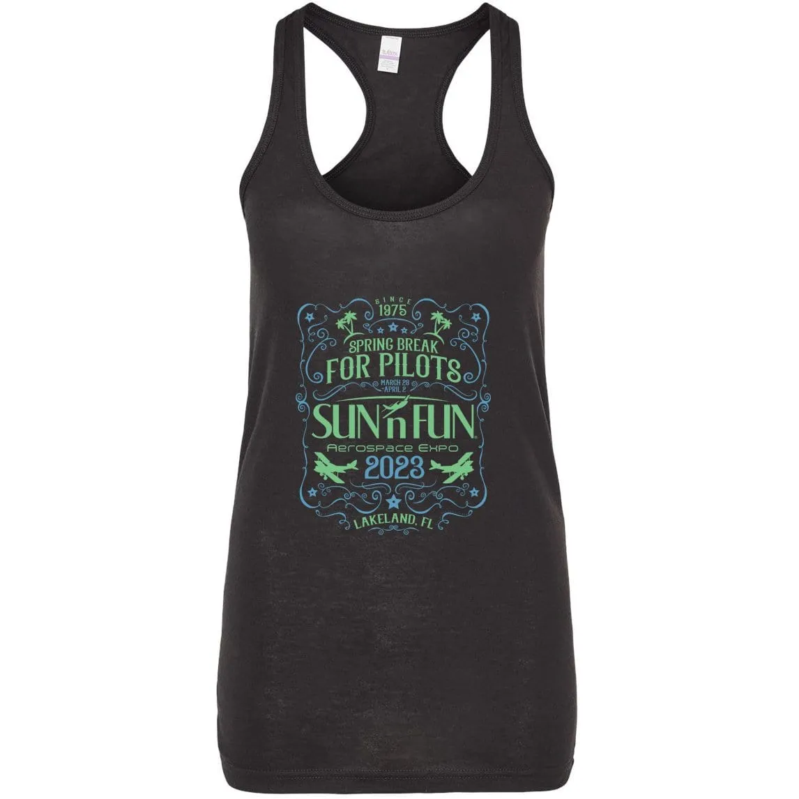 Whiskey SUN 'n FUN 2023 Women's Racerback Tanktop