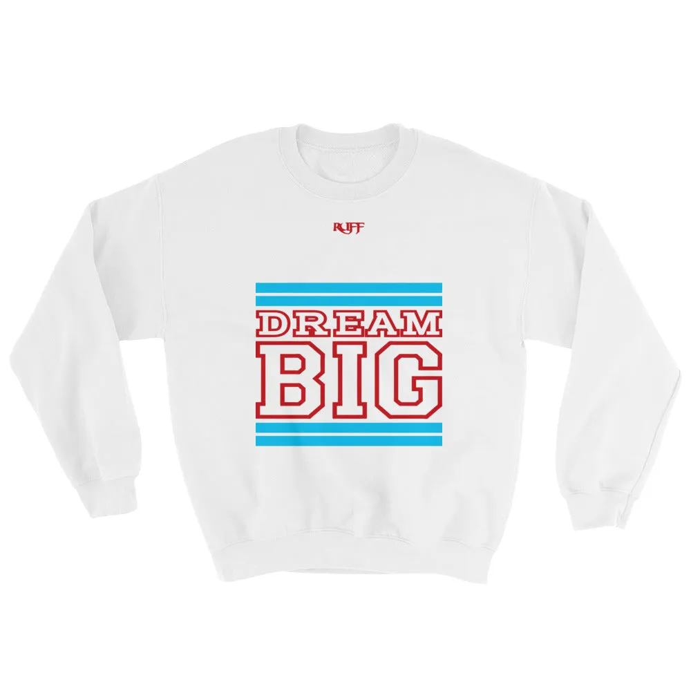 White Carolina Blue and Red Sweatshirt