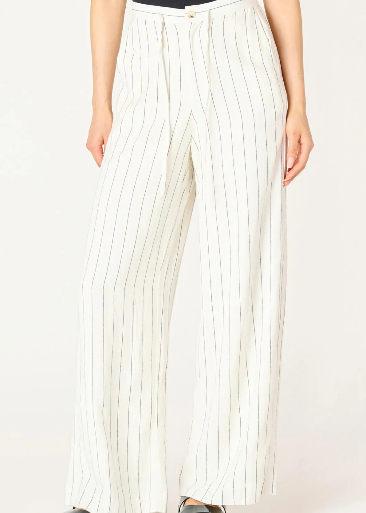 Wide Leg Elastic Waist Pants