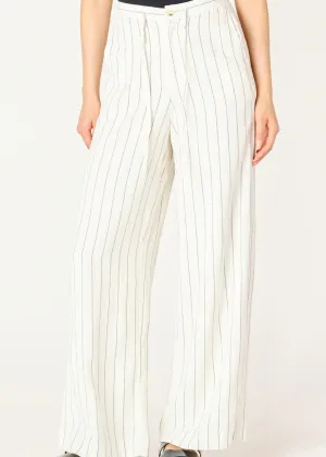 Wide Leg Elastic Waist Pants