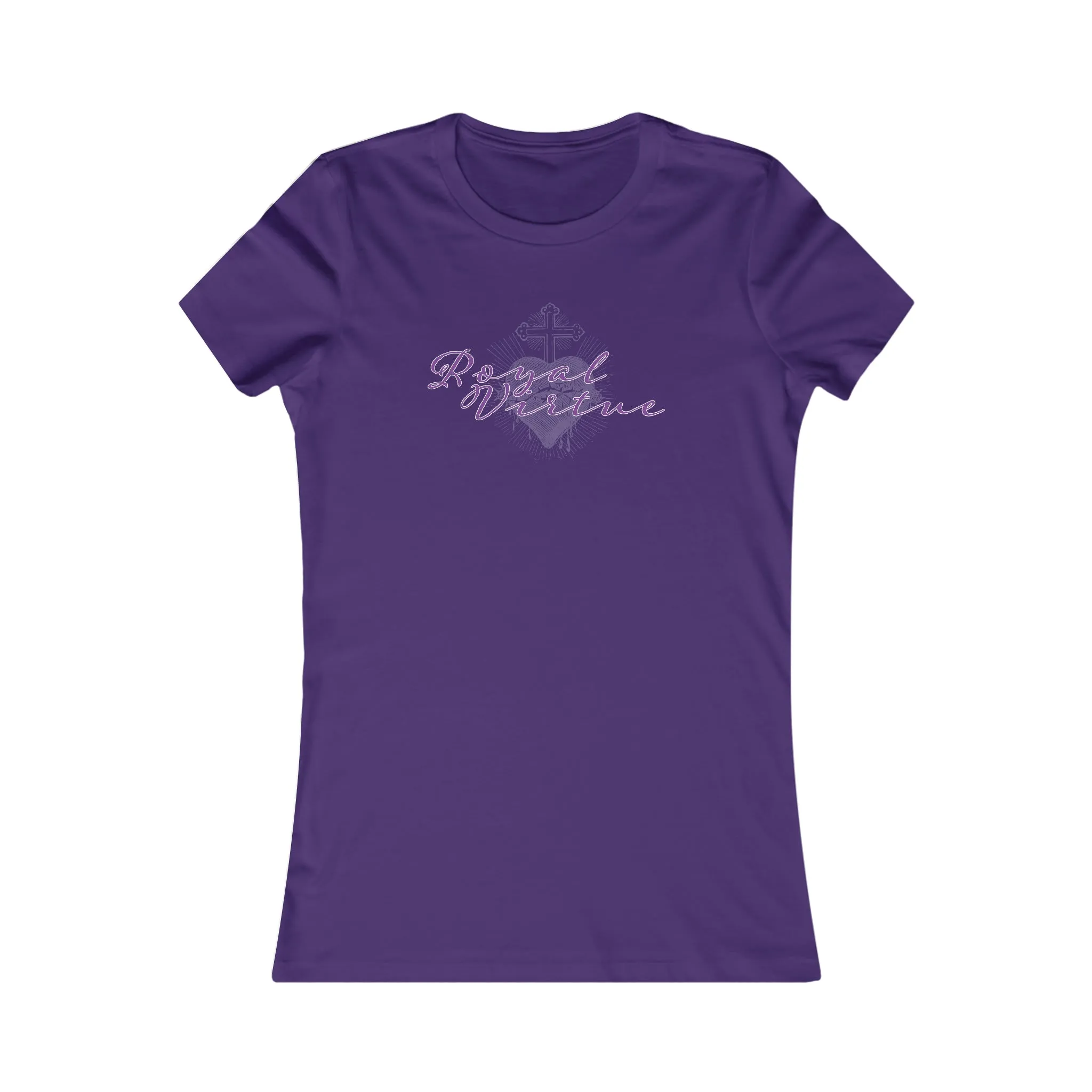 Women's Christian Catholic Royal Virtue Favorite Tee Shirt