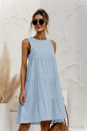 Women's Cool Cotton Summer Swing Dress