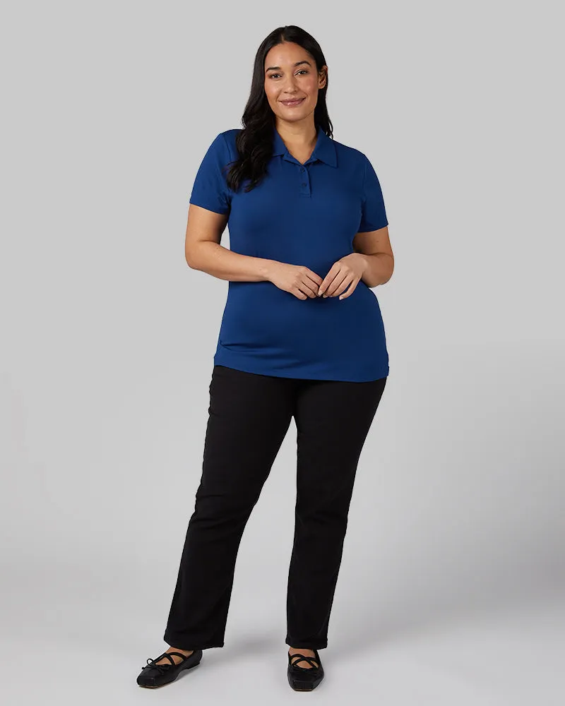WOMEN'S COOL FITTED POLO