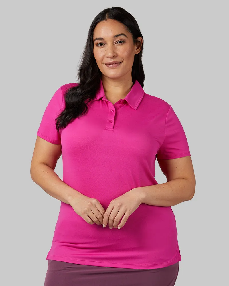 WOMEN'S COOL FITTED POLO