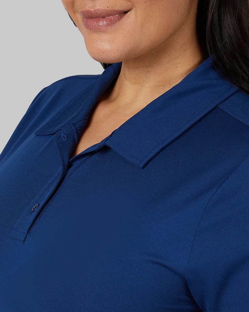 WOMEN'S COOL FITTED POLO