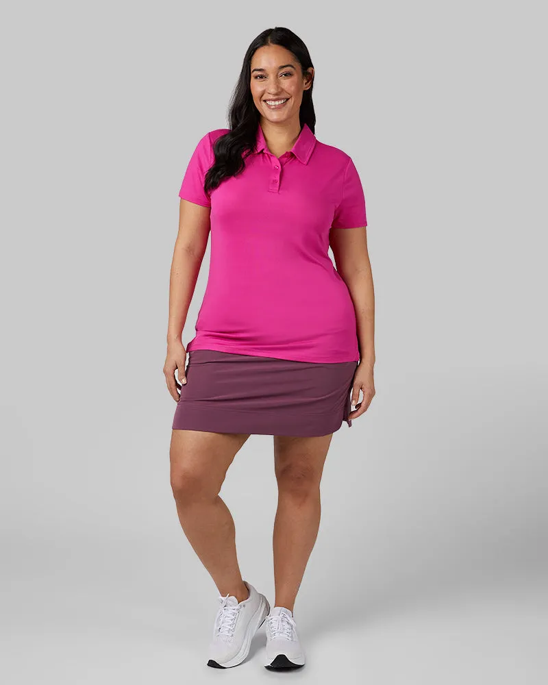 WOMEN'S COOL FITTED POLO