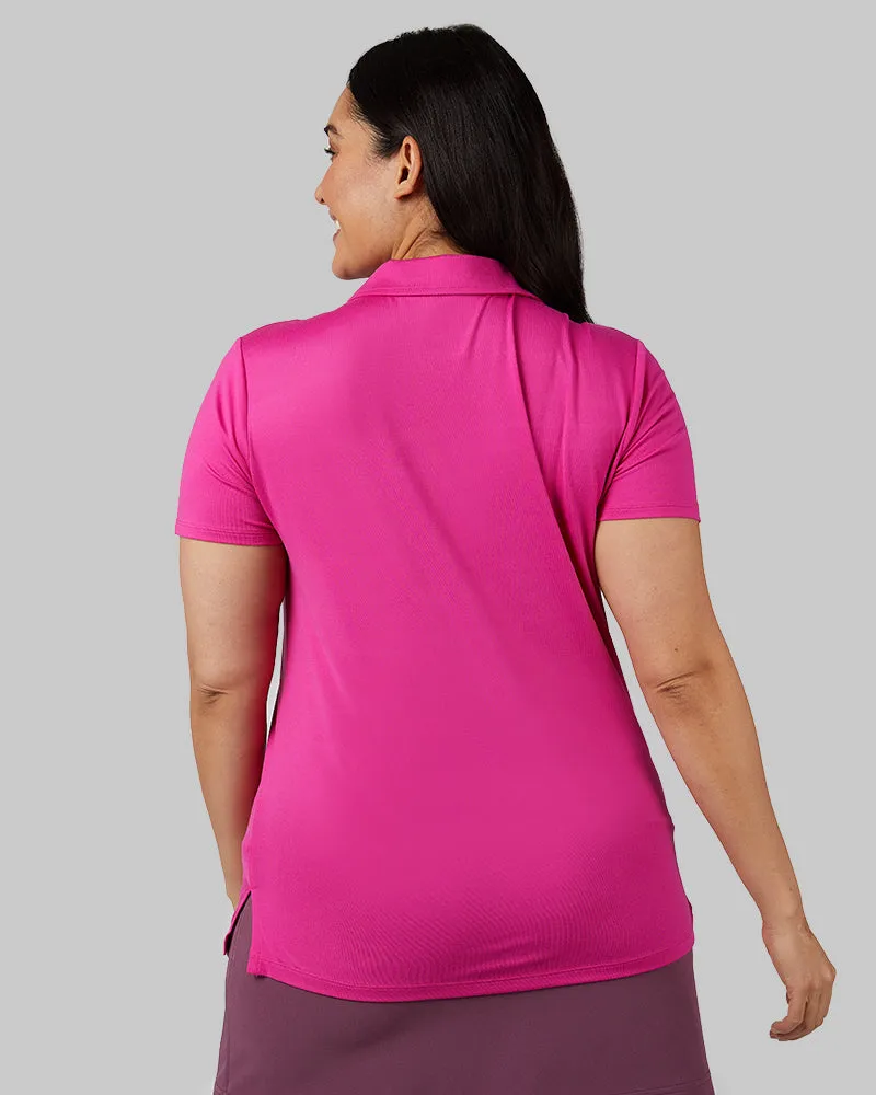 WOMEN'S COOL FITTED POLO
