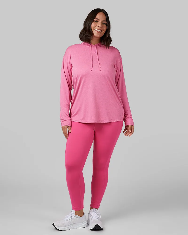 WOMEN'S COOL LONG SLEEVE HOODED T-SHIRT