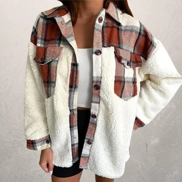 Women's Cotton Jacket: Matilda - Cozy and Warm