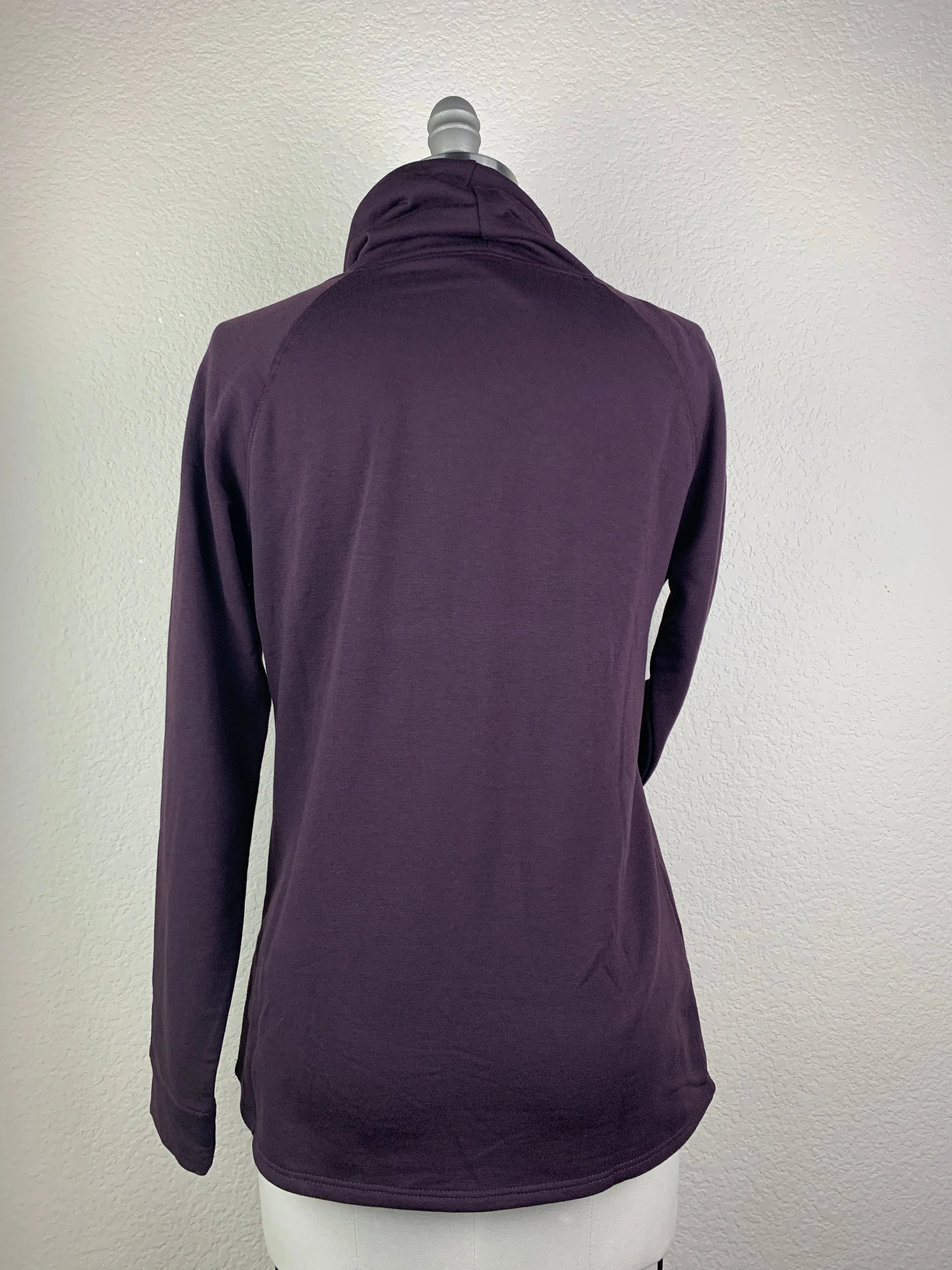 Women's CR Boysenberry Funnel Neck Pullover