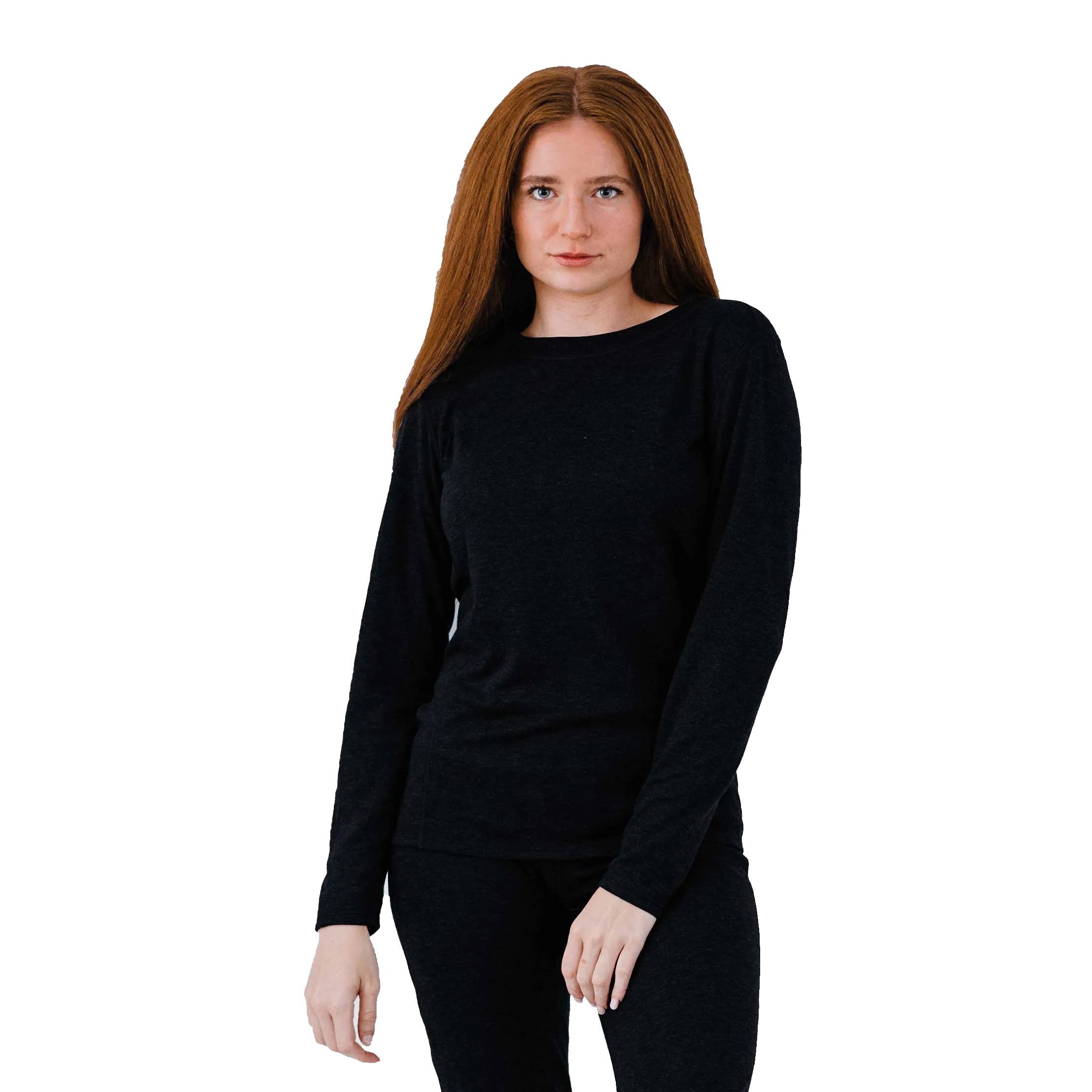 Women's Double Layer Crewneck