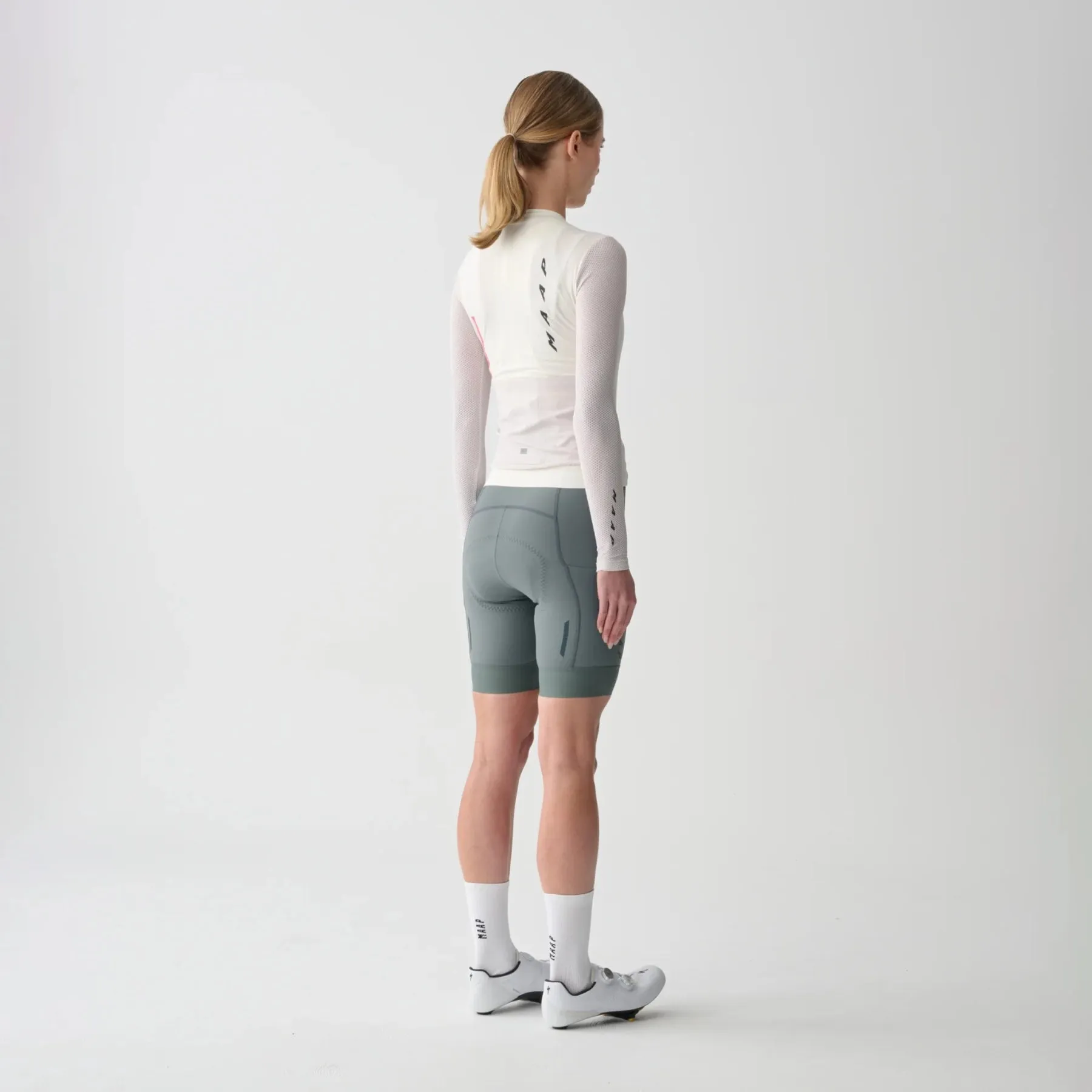 Women's Evade Pro Base LS Jersey 2.0 - Chalk