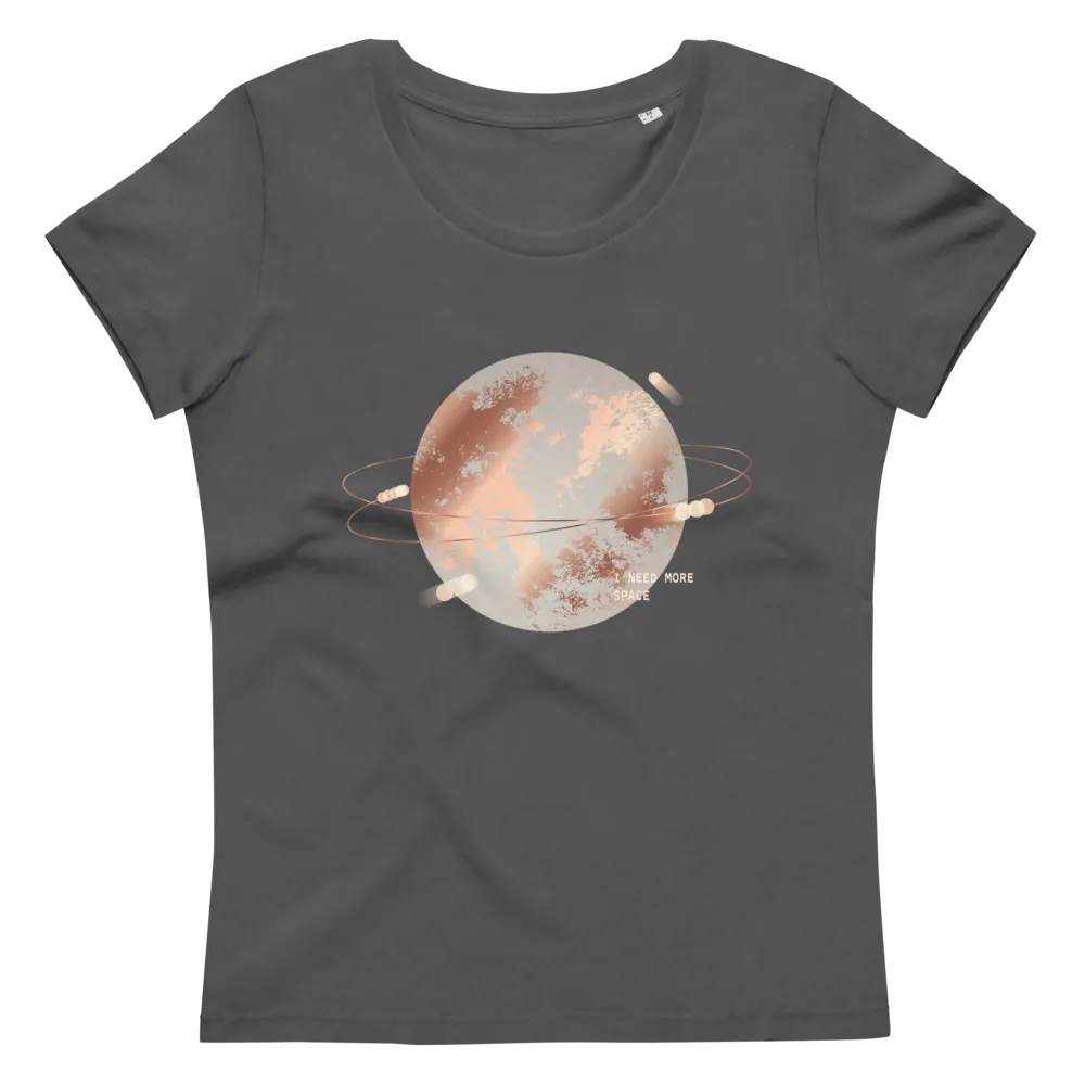 Women's fitted eco tee Space