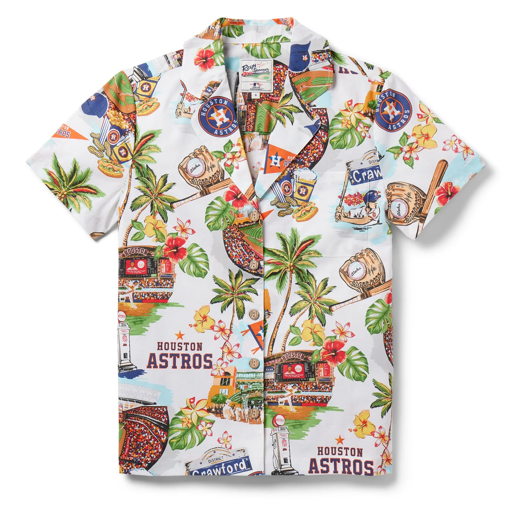 WOMEN'S HOUSTON ASTROS SCENIC CAMP SHIRT