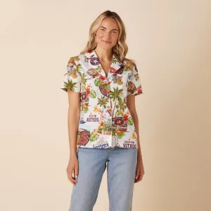 WOMEN'S HOUSTON ASTROS SCENIC CAMP SHIRT