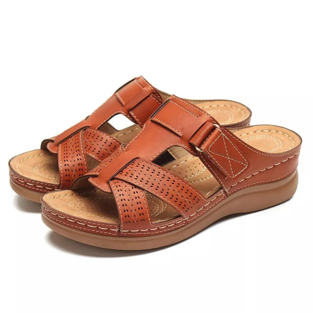 Women's Leather Walking Sandals