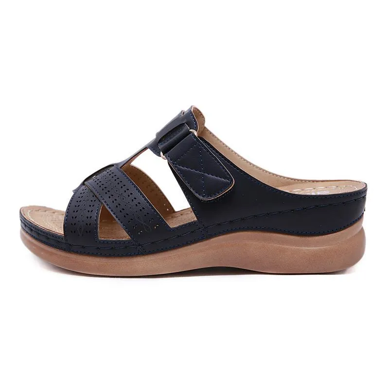 Women's Leather Walking Sandals