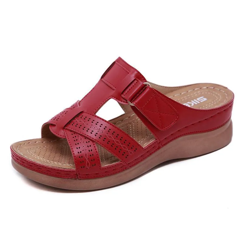 Women's Leather Walking Sandals