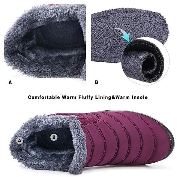 Women's Light-Weight Warm Comfy Snow Boots