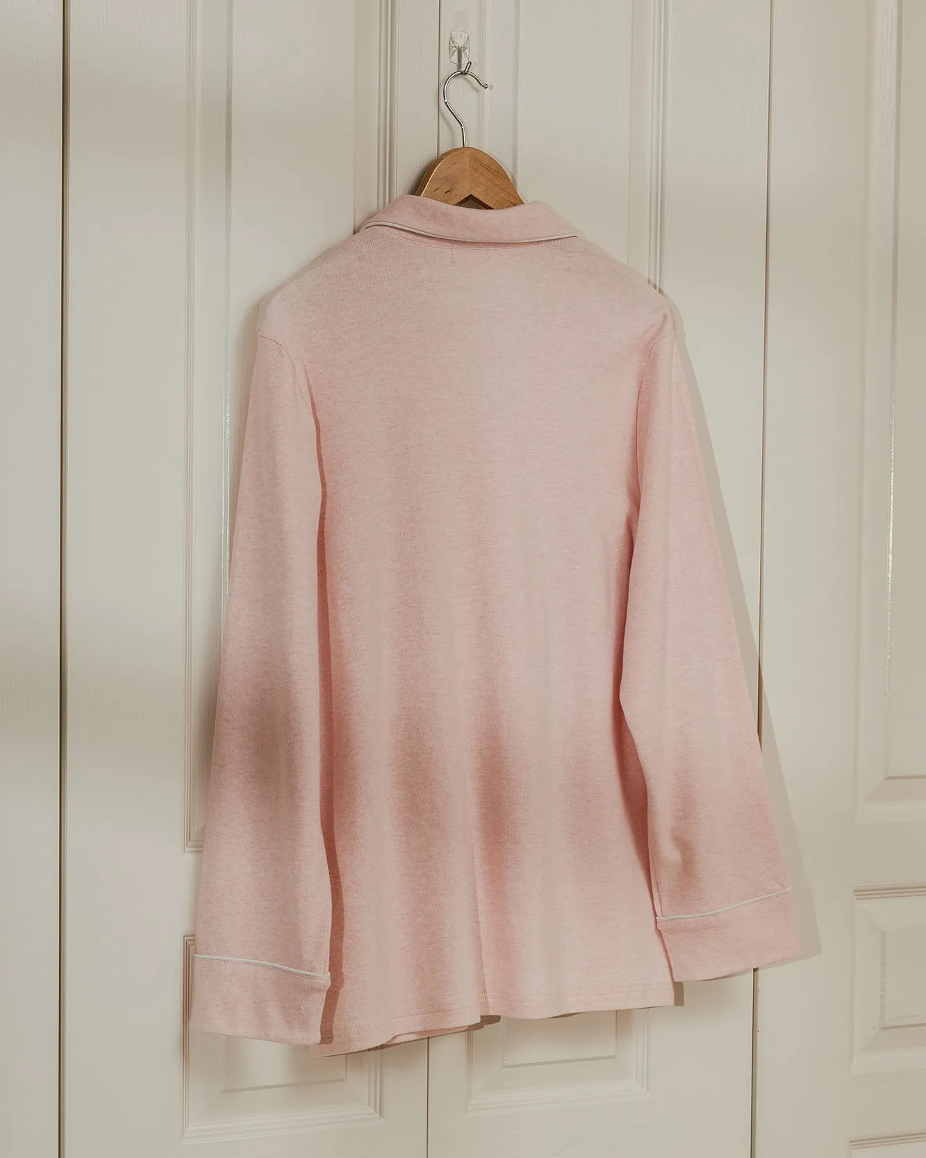 Women's Long-sleeved Loungewear Set (Pack of 2, top & bottom)