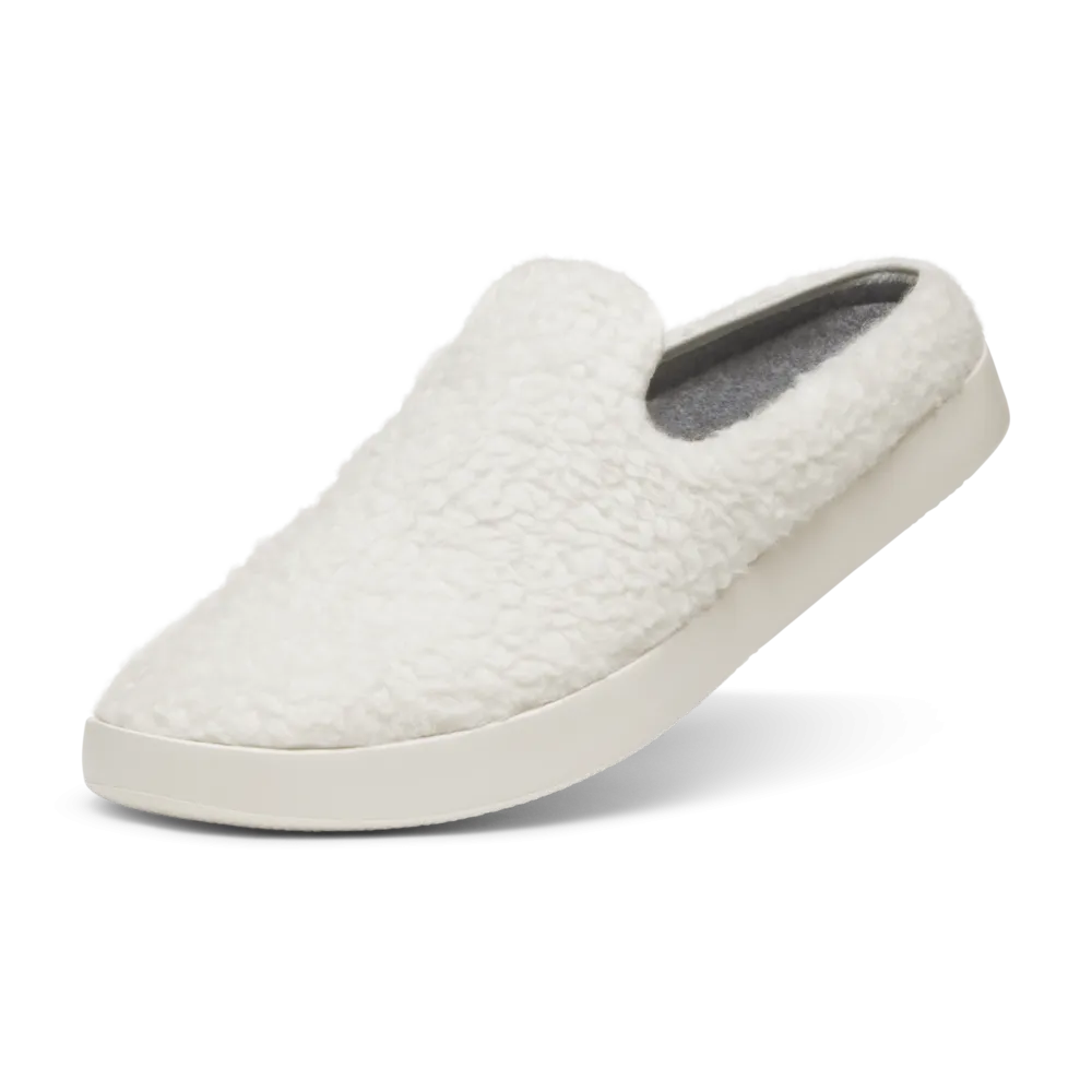 Women's Lounger Mule - Fluff - Natural White (Natural White Sole)