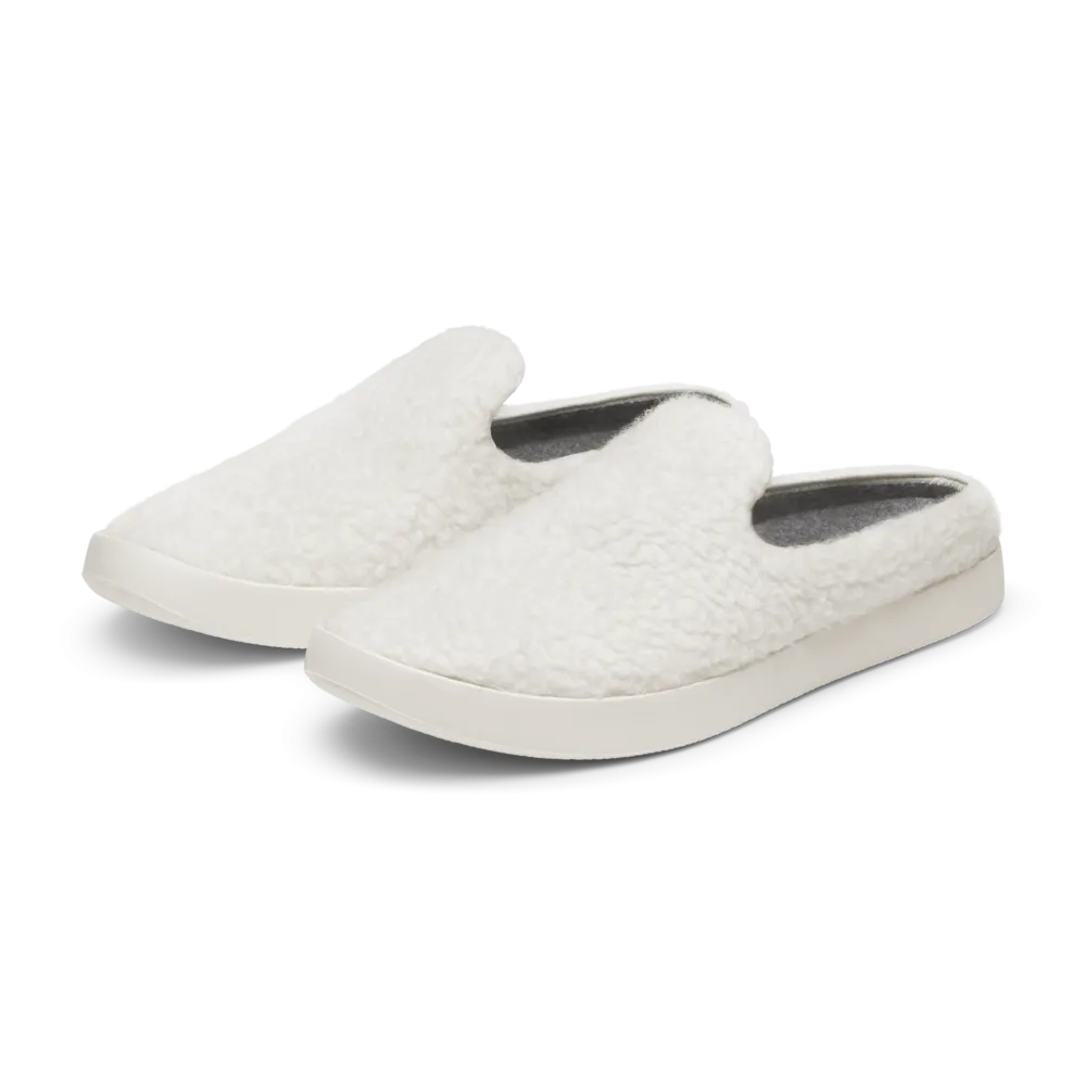 Women's Lounger Mule - Fluff - Natural White (Natural White Sole)