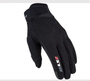 Women's LS2 'Cool Textile' Gloves - Black