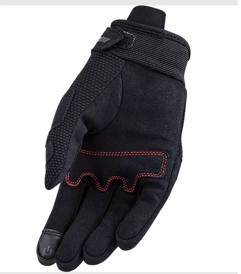 Women's LS2 'Cool Textile' Gloves - Black