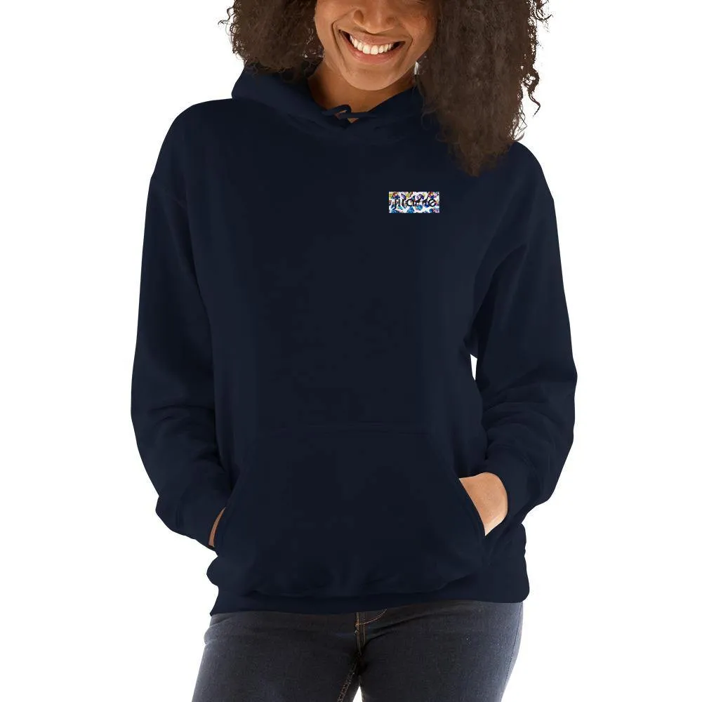 Women's Mosaic Giraffe Hoodie