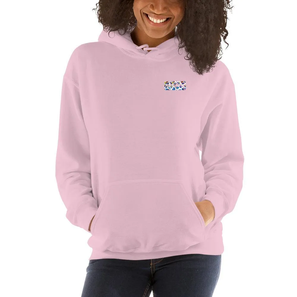 Women's Mosaic Giraffe Hoodie