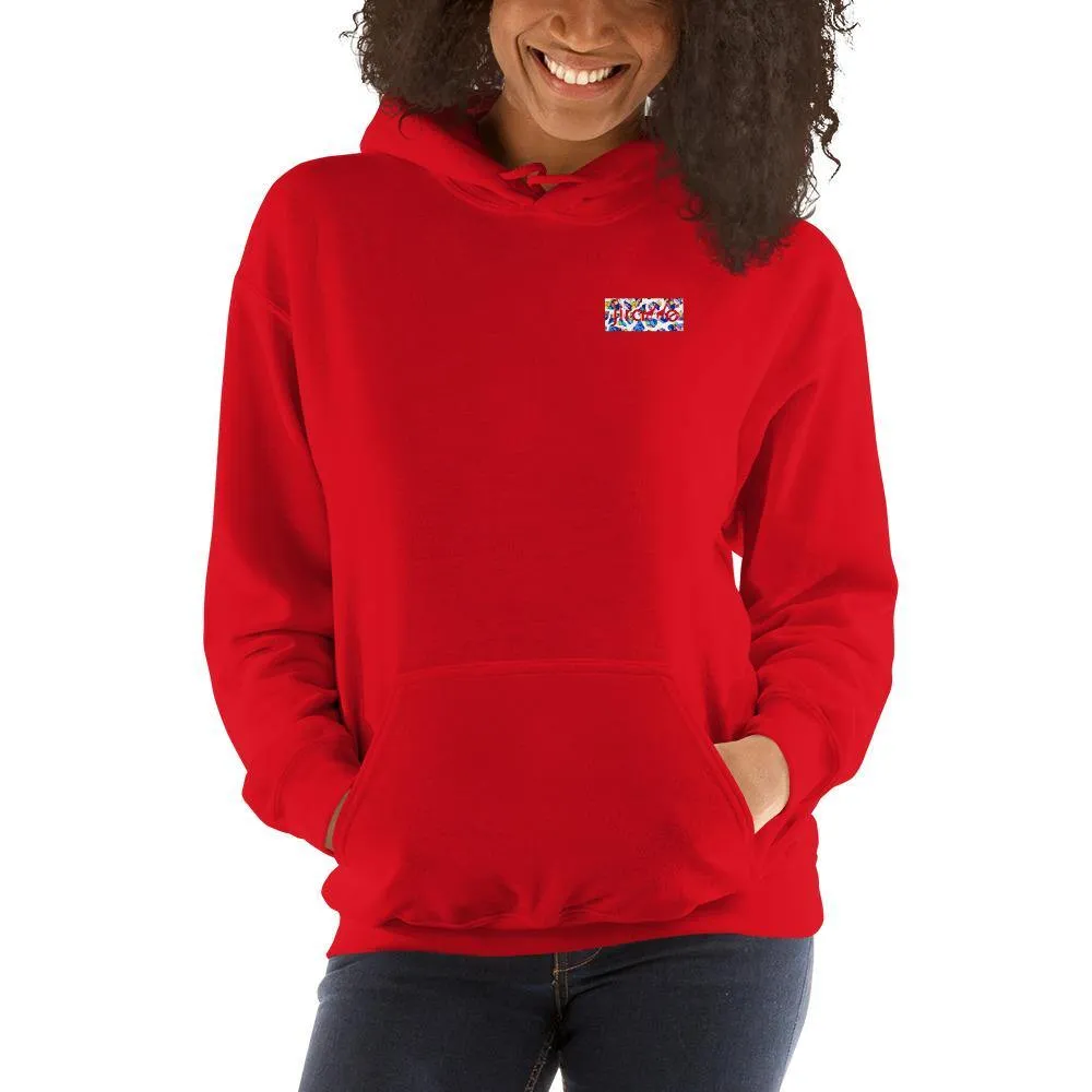Women's Mosaic Giraffe Hoodie