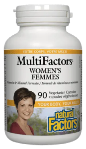 Women's Multifactors Multivitamin - 90 capsules