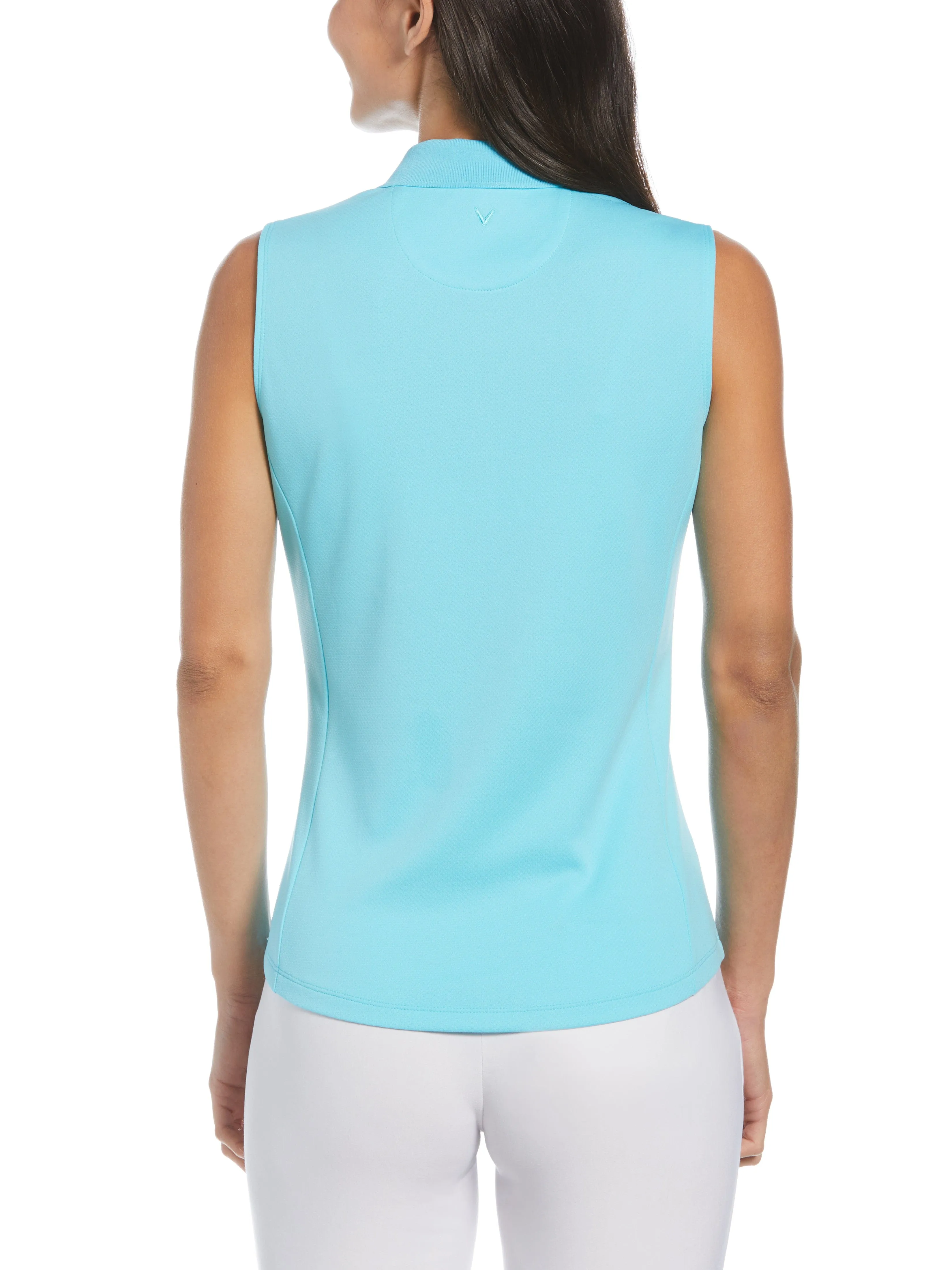 Womens Opti Dri™ Sleeveless Polo