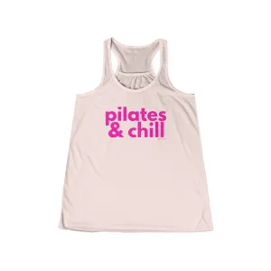 Women's Pilates & Chill Flowy Racerback Tank