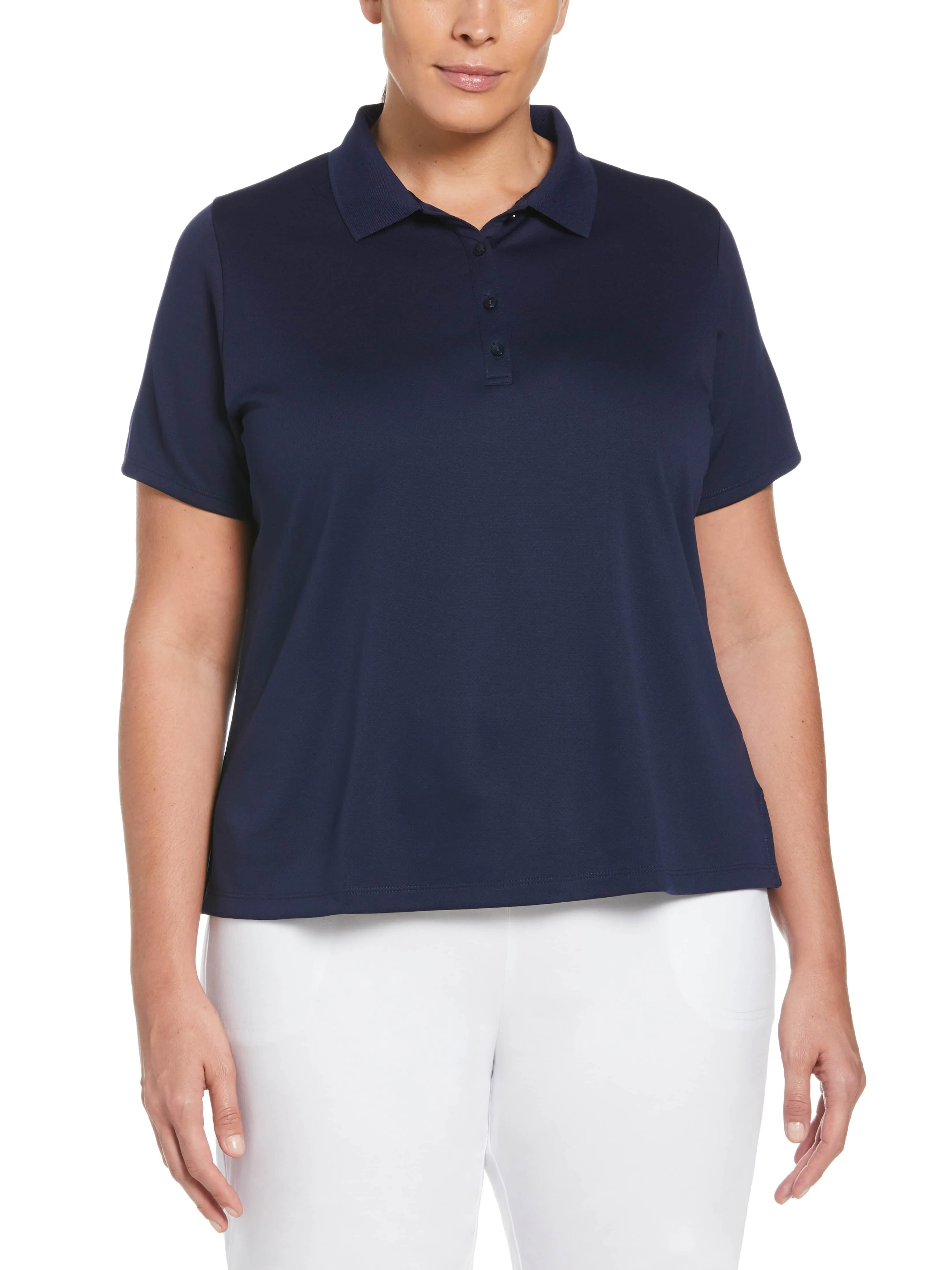 Women's Plus Swing Tech Golf Polo