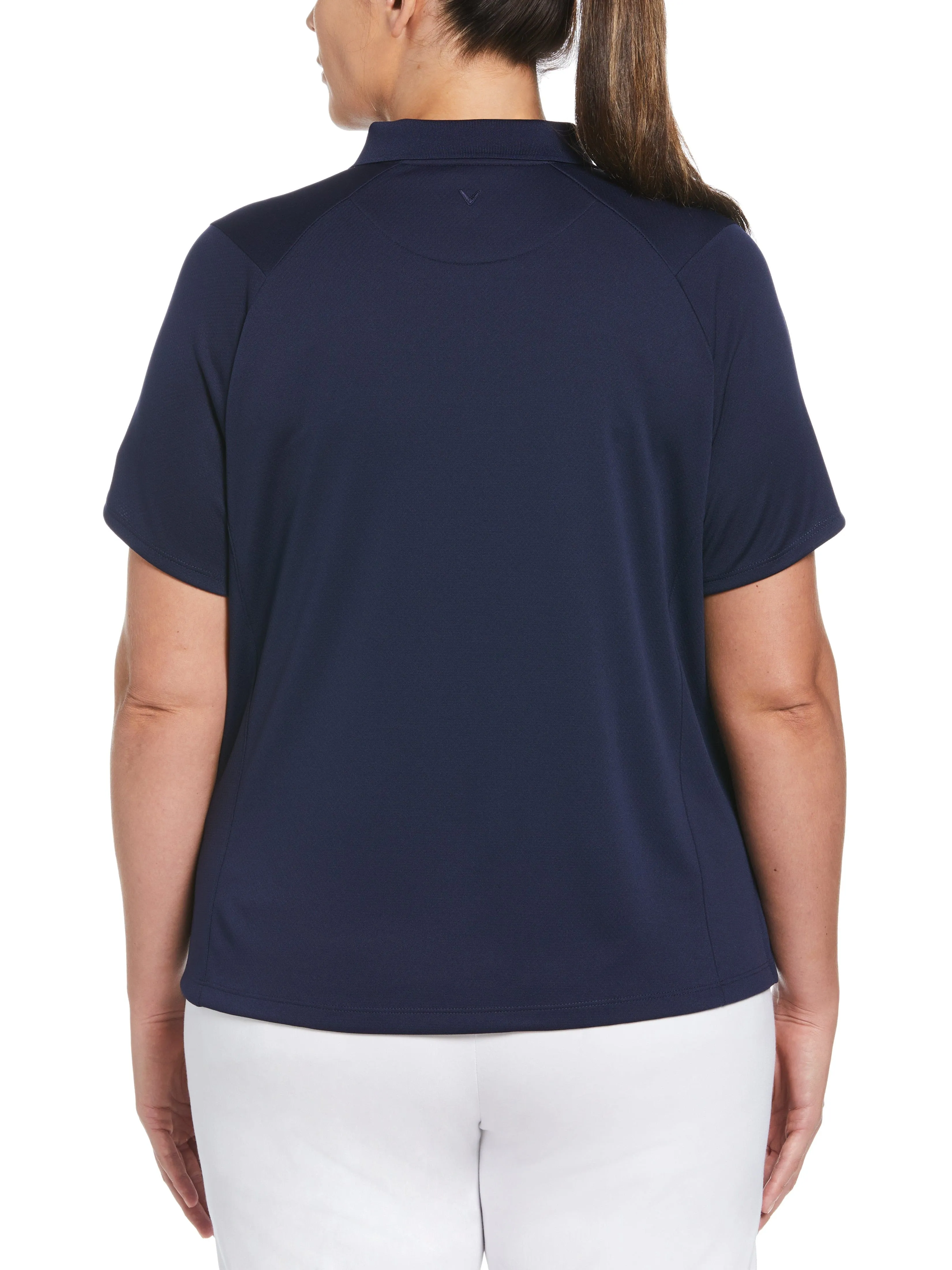 Women's Plus Swing Tech Golf Polo