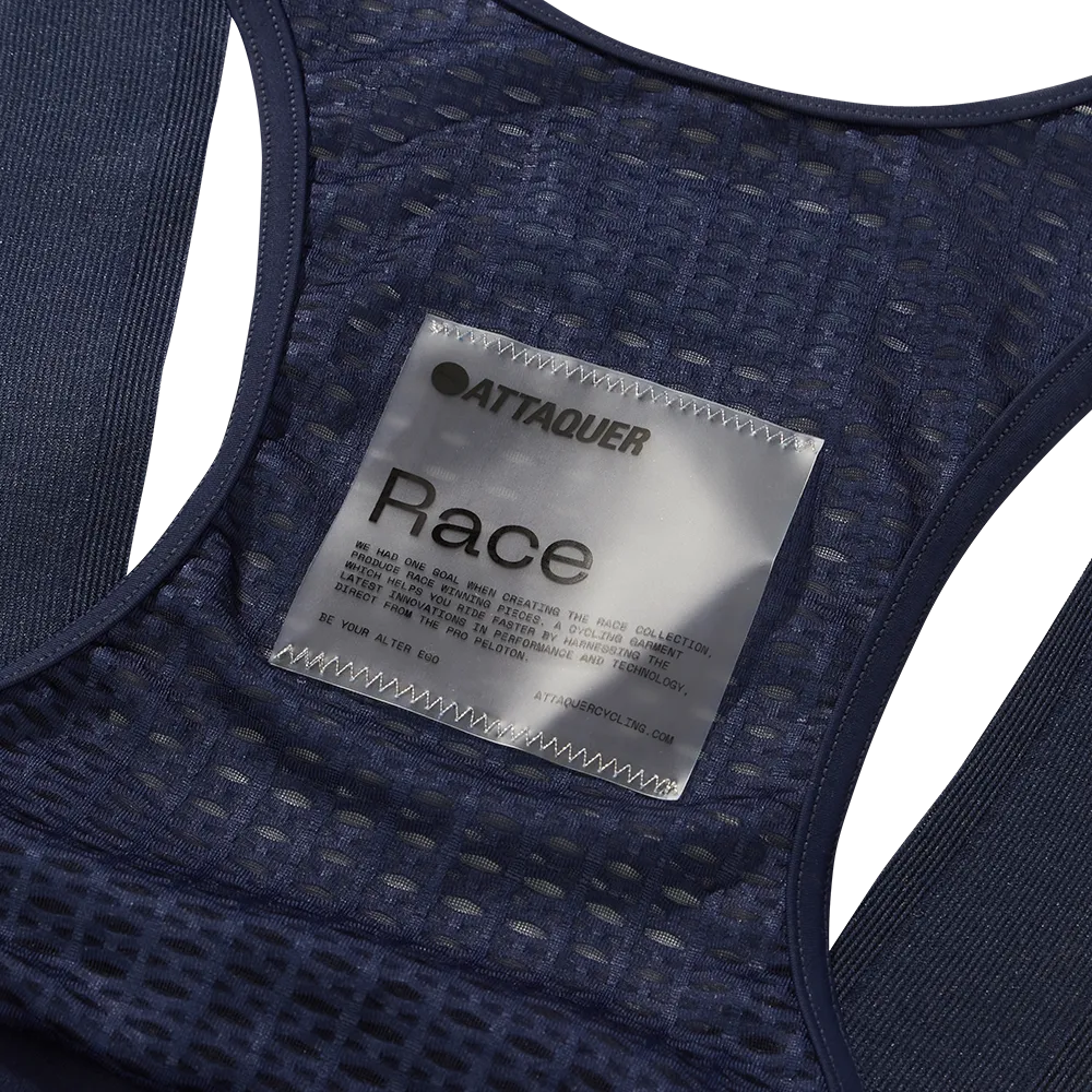 Women's Race Bib Short 2.0 Navy/Tonal Ref Logo