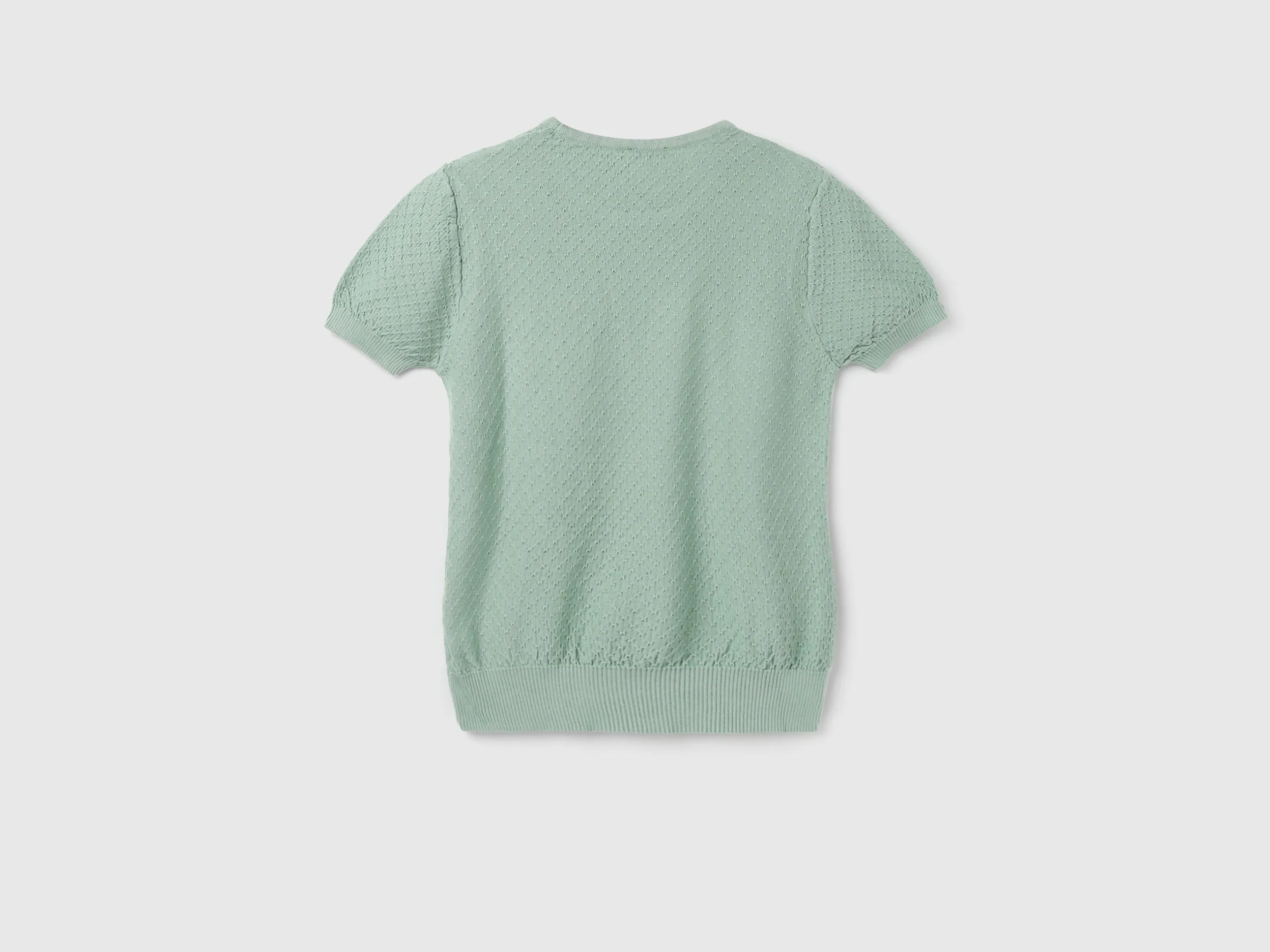 Women's Regular Fit Round Neck Textured Sweaters