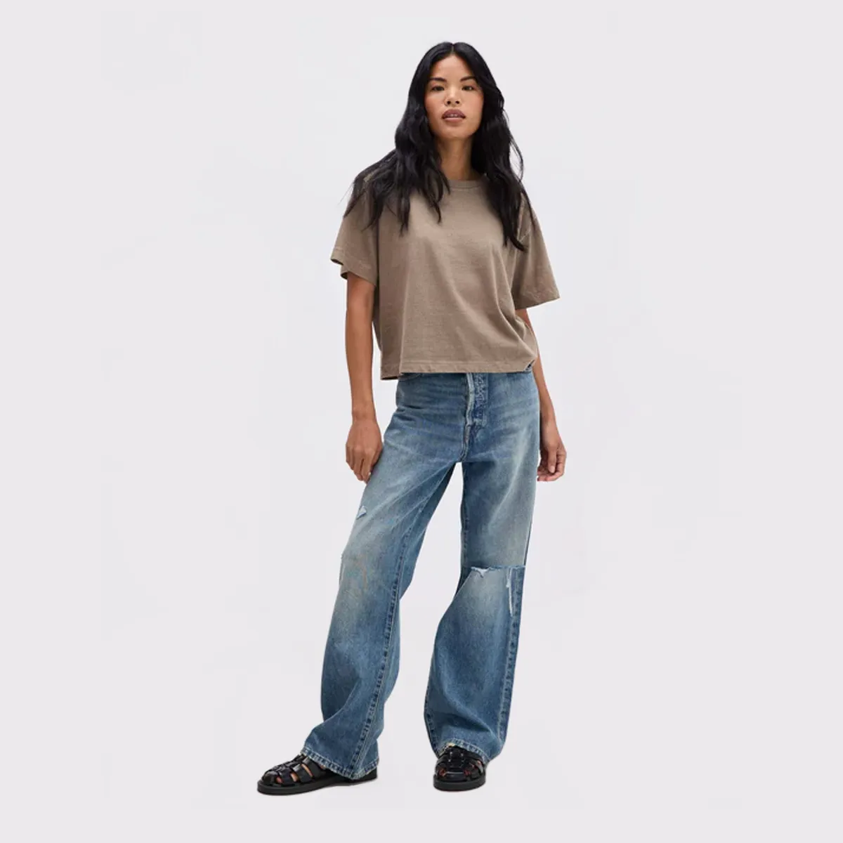 Women's Relaxed Crop Tee