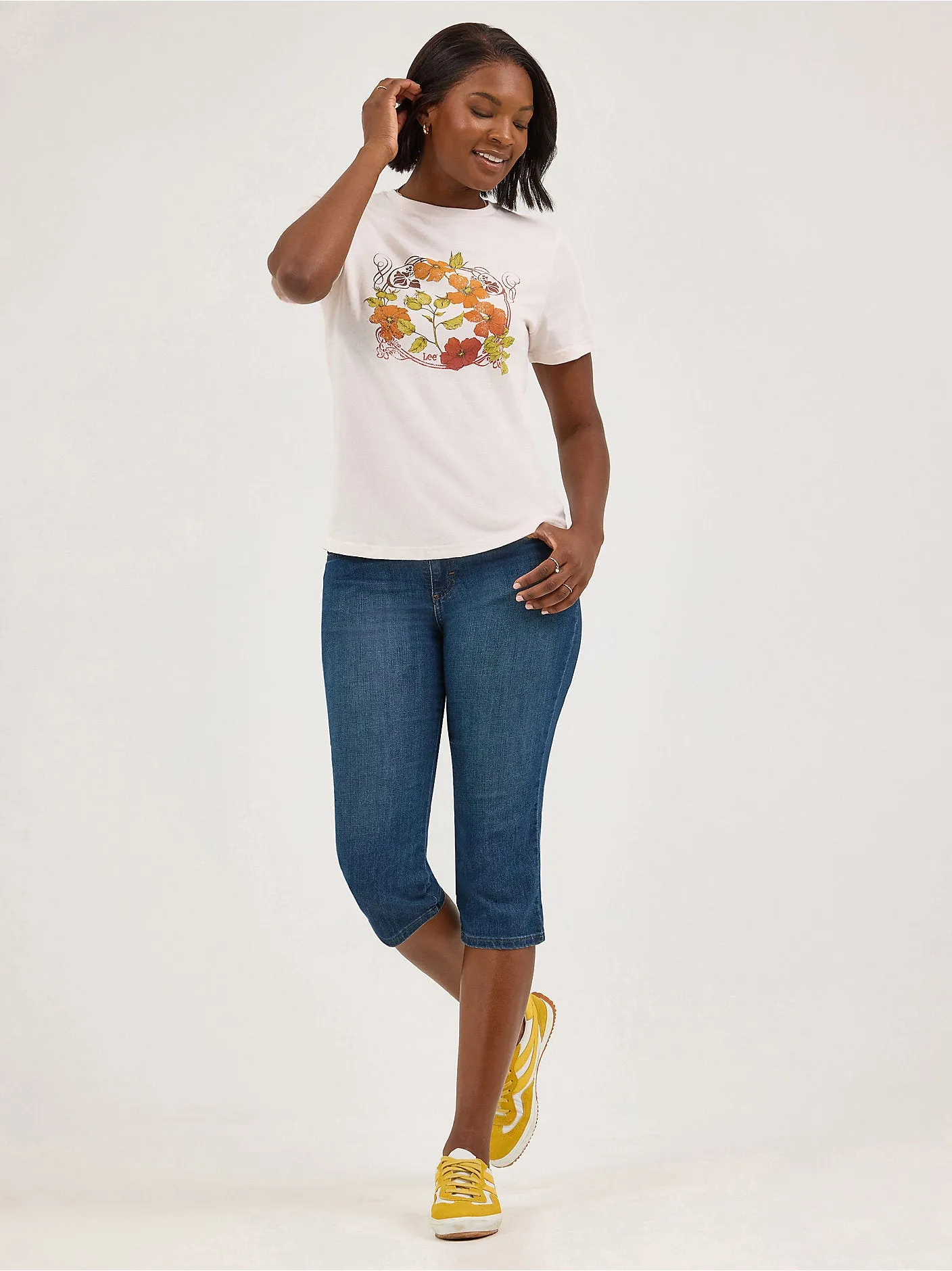 Women’s Relaxed Fit Capri - Musterious - 103377259