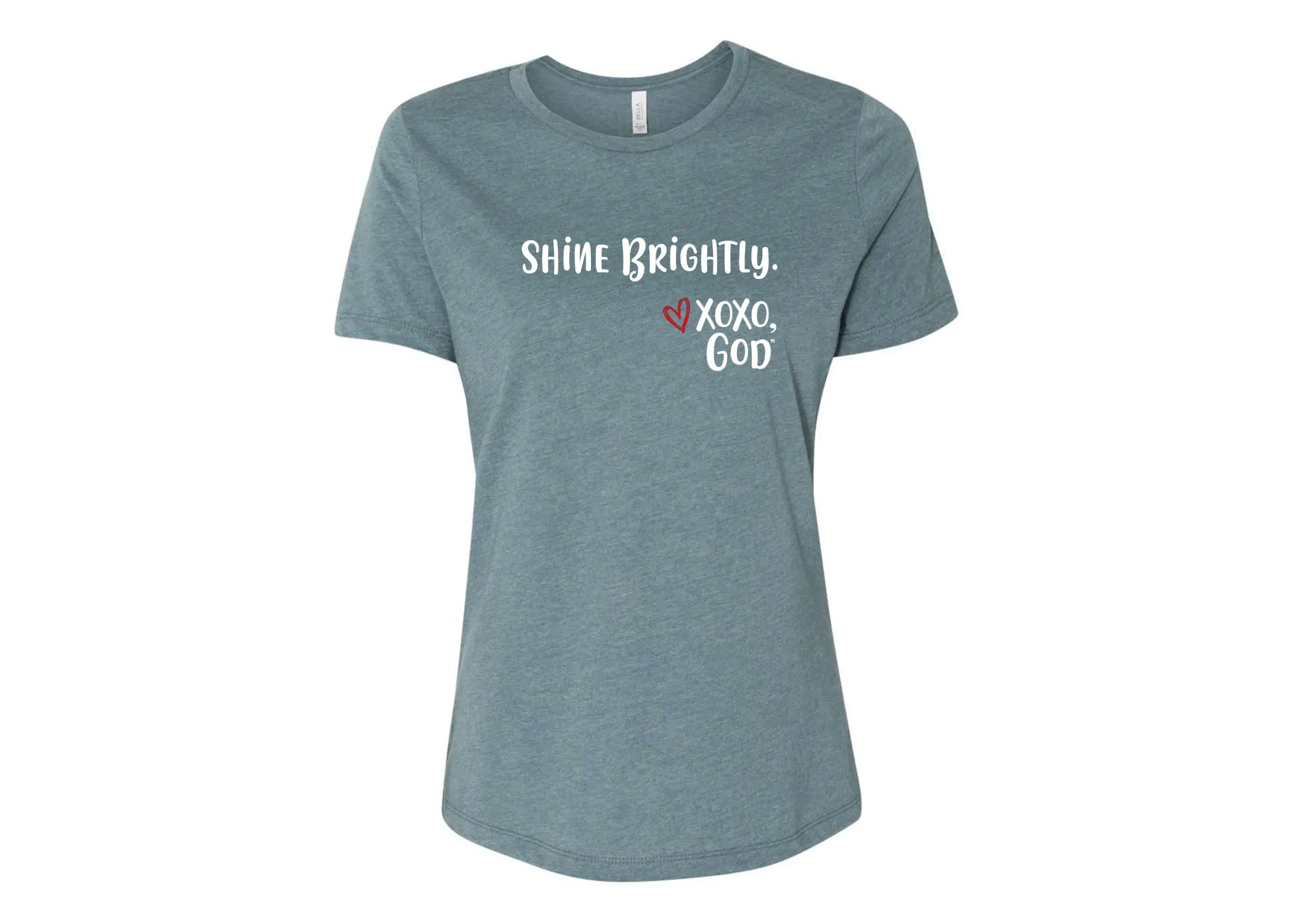 Women's Relaxed Tee - Shine Brightly!