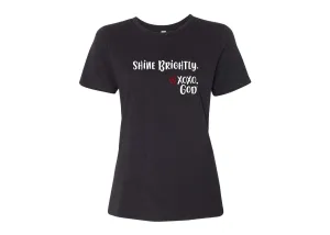 Women's Relaxed Tee - Shine Brightly!